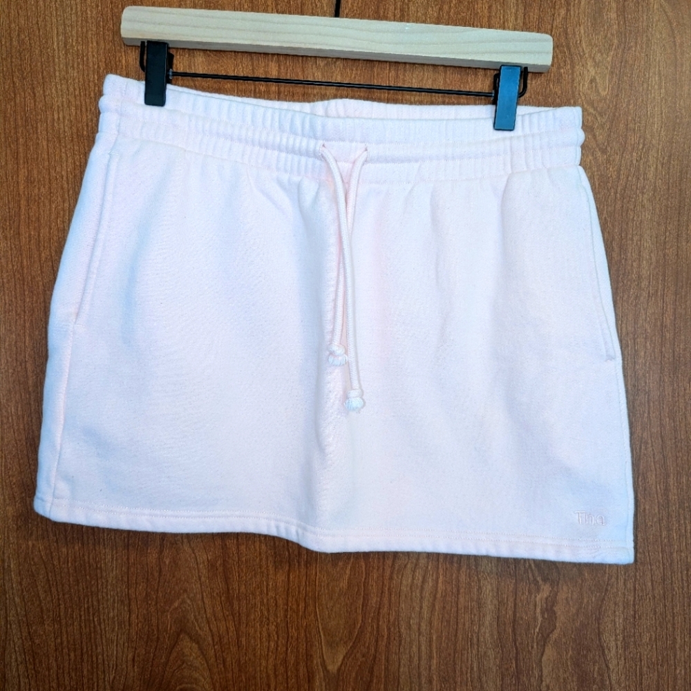 Tna cozy af pink skirt